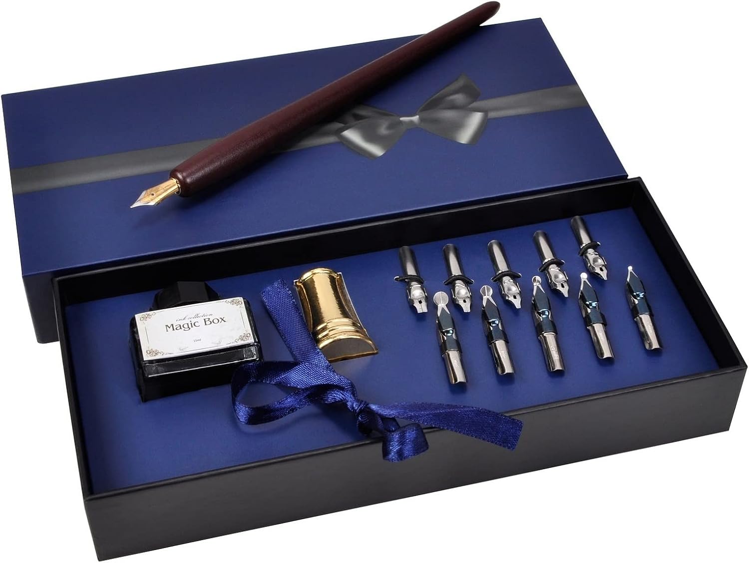 Plotube Wooden Pen Calligraphy Set